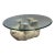 Vintage Rare Polar Bear + Glass Top Coffee Table, 1970s For Sale
