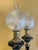 1930s Electrified Oil Lamps with Japanese-Style Decoration, 1930s, Set of 2 For Sale - Image 5 of 9