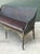Vintage Leather Cushion Cane Settee For Sale In West Palm - Image 6 of 17