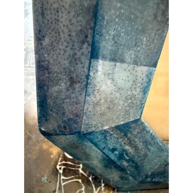 Maitland - Smith Vintage Heavy Blue Coral Picture Frame For Sale - Image 4 of 9