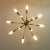 12-Light Ceiling Lamp by Rupert Nikoll, 1960s For Sale - Image 6 of 8