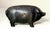Rare Antique 1920's Original Figural Cast Iron Heavy Pig Piggy Still Bank For Sale - Image 4 of 10