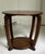 Antique 1930s American Art Deco Oak Side Table For Sale - Image 12 of 15