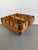 REDUCED TO SELL. Lovely Asian Metal and Wood Rice Bucket. It's a very nice accent piece that would look great beside a...