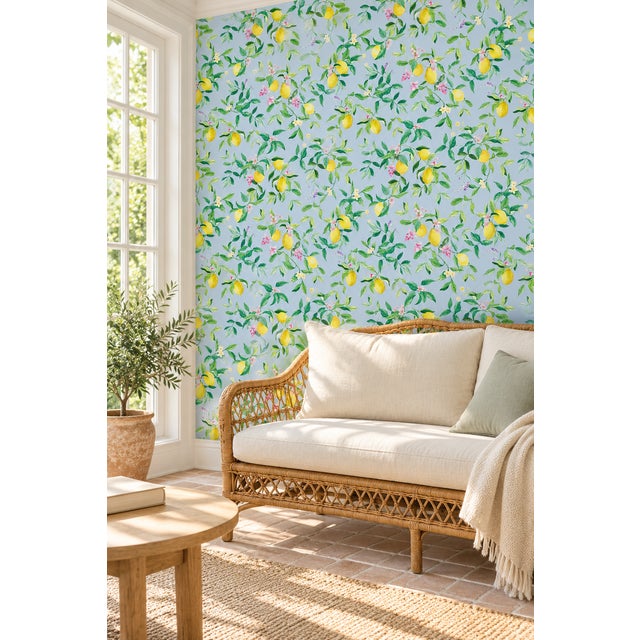 Sun-soaked and citrus-kissed, this lemon branch wallpaper instantly transports you to the Italian coast. Clusters of...
