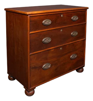 Antique Chest of Drawers, English, Storage, Cot Drawer, Neoclassical, Victorian