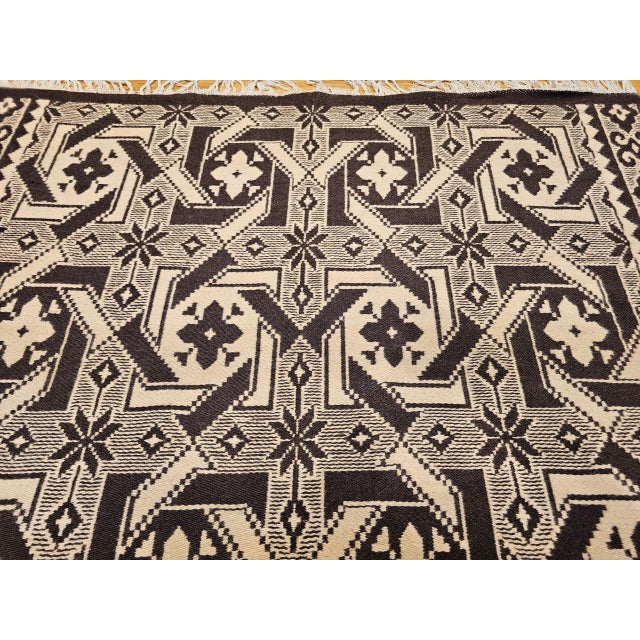 Textile Late 20th Century Southwestern Kilim Rug For Sale - Image 7 of 12