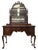 Vintage Berkey & Gay Traditional Chippendale Style Mahogany Vanity & Mirror For Sale - Image 10 of 10