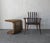 African Palmwood and Leather Mendi Chair by Pacific Green For Sale - Image 3 of 9