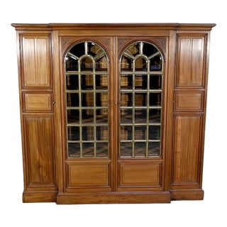 Solid Mahogany Shelf, Late 19th Century For Sale