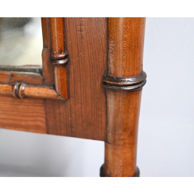 Small Dresser Dressmaker in Pitchpin & Bamboo Spirit, 1920s For Sale - Image 11 of 18