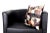 Brown Contemporary Cowhide Leather Pillow Cover For Sale - Image 8 of 10
