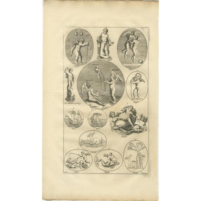 Early 18th Century Montfaucon, Classical Gods & Mythology, 1721, Engravings, Set of 3 For Sale - Image 5 of 9