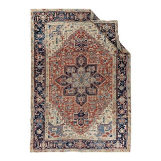 Vintage Rug 6'5 X 9'" For Sale
