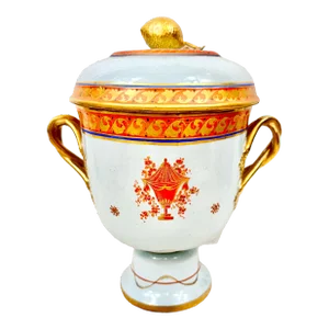 Vintage Mottahedeh Lidded Urn