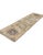 Mid-Century Modern Distressed Vintage Washed Out Runner Rug - 3`1" X 11`0" For Sale - Image 3 of 5