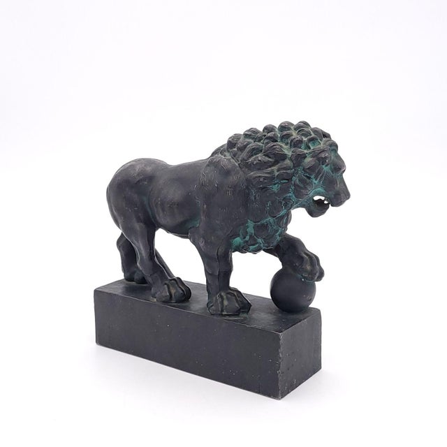 Vintage Medici Lion, Italy Circa 1960 For Sale - Image 4 of 8