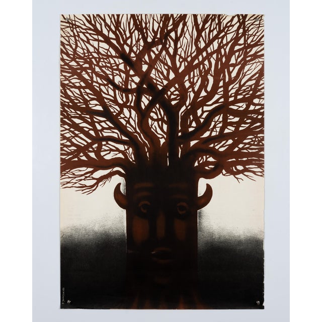 Mumers Play Theater Poster by B. Jankowska, 1975 For Sale - Image 3 of 9