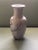 Nora Fenton Vintage Mid 20th Century Nora Fenton Gray Cherry Blossom Ceramic Vase For Sale - Image 4 of 13