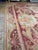 1840s Antique Red Field Medallion Flatweave Wool French Aubusson Gallery Rug For Sale - Image 10 of 12