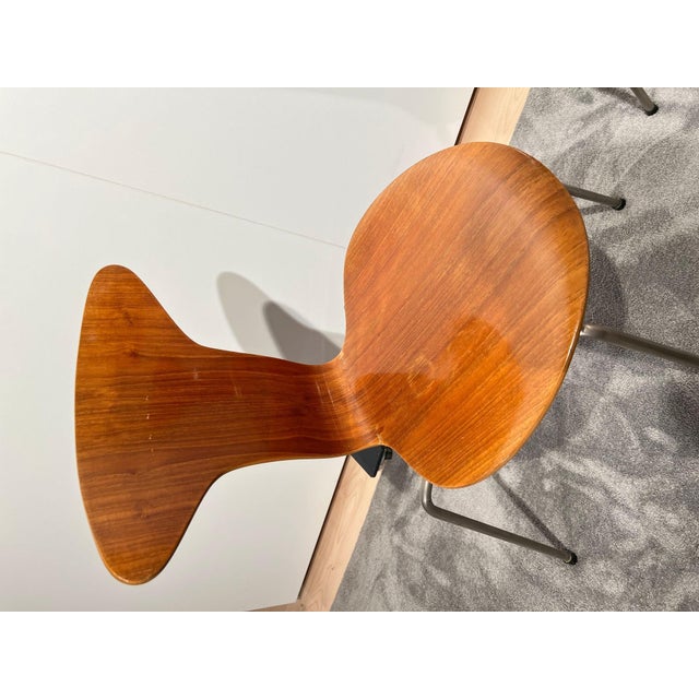 Set of Teak Desk Chairs, Denmark, 1950s For Sale - Image 13 of 18