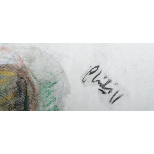 Artist: Robert Philipp, American (1895 - 1981) Title: Nude in a Yellow Hat Year: circa 1970 Medium: Pastel on paper,...