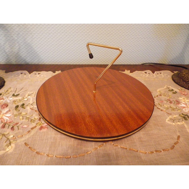 Serving Tray in Formica and Gold-Tone Metal, 1970s For Sale - Image 6 of 9