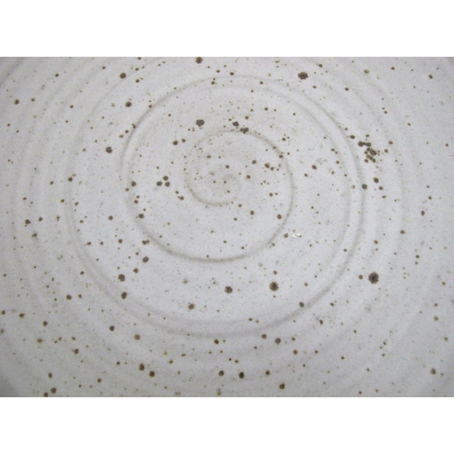 Wally Schwab Large Cake Dome Dessert Serving Dish W/Lid Pacific Nw Pottery For Sale - Image 15 of 17