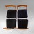 Vintage Italian Wood Dining Chairs by Passoni Udine, 1960s, Set of 4, in Restored conditions. Designed 1960 to 1969 This...