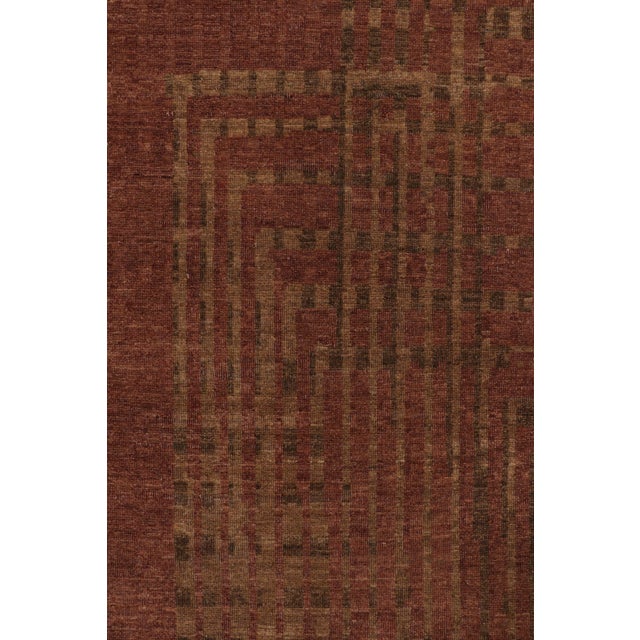 Contemporary French Art Deco Style Geometric Wool Rug, by Rug & Kilim, India For Sale In New York - Image 6 of 10
