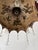 1900s Hand Painted Red Flowers Pagoda Murano Drops and Stars Chandelier Rare For Sale - Image 4 of 9