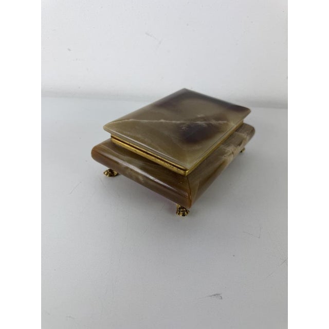 1950s Onyx Jewelry Box, Italy, 1950s For Sale - Image 5 of 9