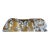 1980s Stylized Crystal Jaguar Sculpture by Baccarat For Sale