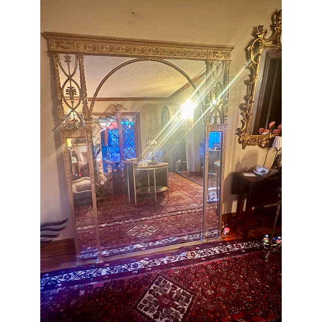 Victorian 19th Century Mantle Mirror For Sale - Image 3 of 8