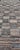 Early 21st Century Modern Hi Low With Kilim-Piled Runner With Checkerboard Design in Blue/Gray For Sale - Image 5 of 10