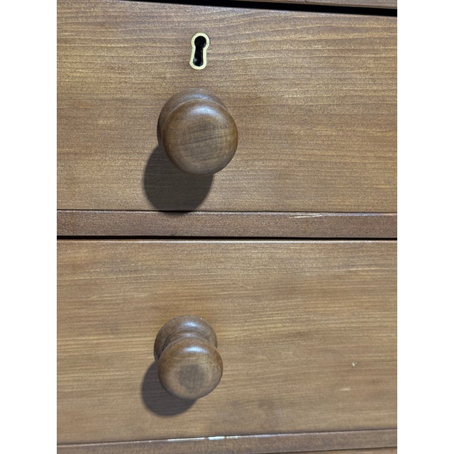 Antique Pine Two Over Three Drawers - Chest of Drawers From England For Sale - Image 10 of 18