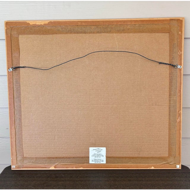 1980s “Afternoon Tee” Lithograph by Richard Hall for the Phoenix Art Group For Sale - Image 9 of 12