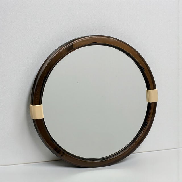 Postmodern French Space Age Wall Mirror with Shelf and Drawers from Allibert, 1970s, Set of 2 For Sale - Image 3 of 13