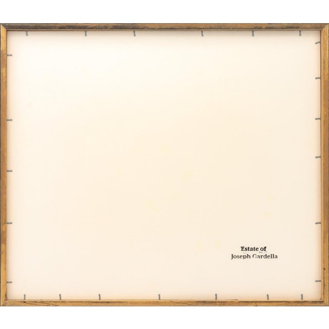 Joseph Lawrence Gardella Arch Study Mixed Media For Sale - Image 10 of 11
