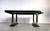 Black Vintage Lacquer and Brass Dining Table, 1970s For Sale - Image 8 of 12