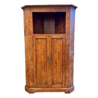 Bausman & Company Corner Media Armoire For Sale