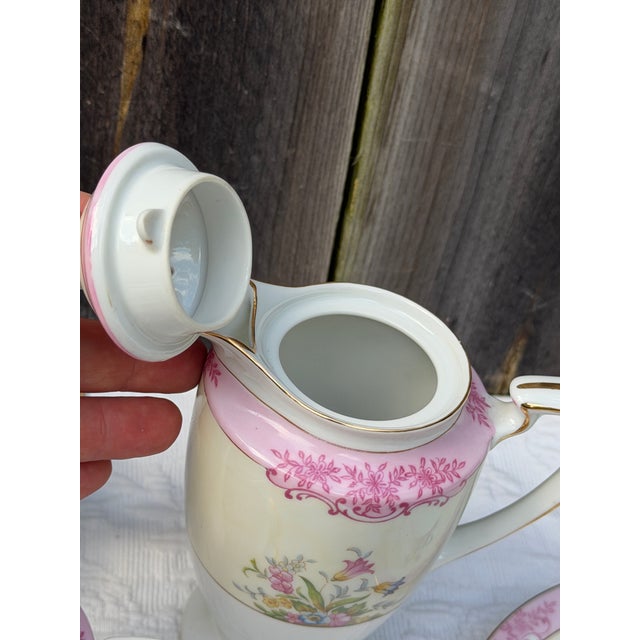 Antique Noritake Tea and Coffee Service Morimura Art Deco For Sale - Image 11 of 12