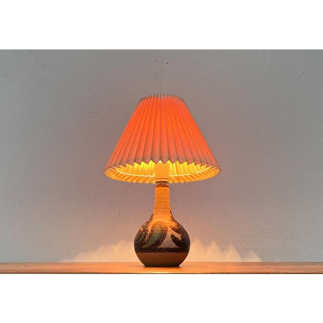 Mid-Century Danish Studio Pottery Model 3068 Table Lamp from Søholm, 1960s For Sale - Image 4 of 18
