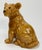 Figurative Vintage Ceramic Lion Cub Sculpture For Sale - Image 3 of 10