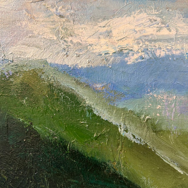 2020s Higher Places Impressionist Oil Painting For Sale - Image 5 of 11