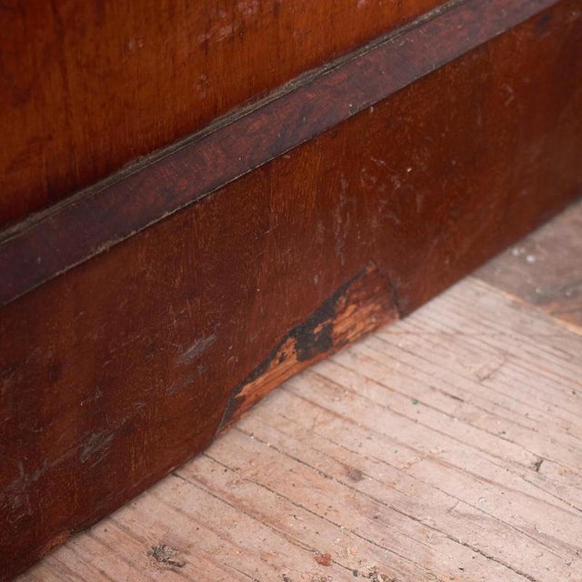 Vintage Victorian Pedestal Writers Desk, 1930s For Sale - Image 14 of 16