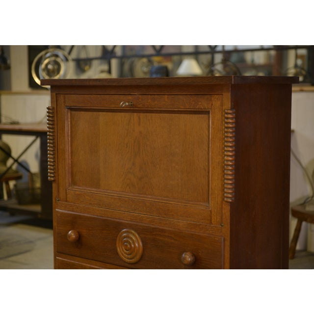 Secretary attributed to Charles Dudouyt, 1950s For Sale - Image 4 of 16