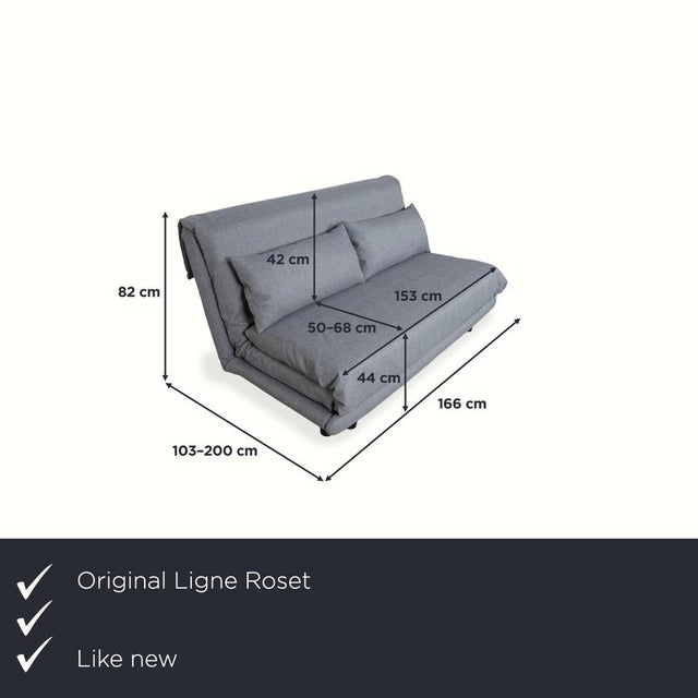 with the Ligne Roset Multy, you're bringing home a true icon, considered the benchmark for sleeper sofas with everyday...