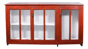 Large Firemans Hall Storage Cupboard, 1960s