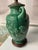 Ceramic Antique Awaji Pottery Vase Lamp For Sale - Image 7 of 10